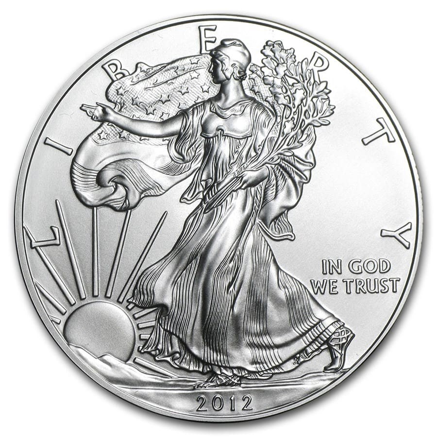Silver American Eagle Coin 2012 - 1 oz